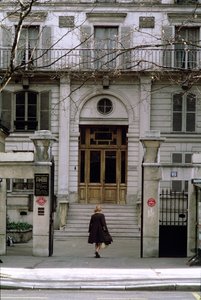 Huset til Cesar Auguste Franck (1822-90) av French School